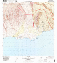 preview thumbnail of historical topo map of Maui County, HI in 1996