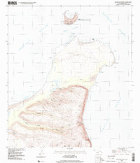 preview thumbnail of historical topo map of Kauai County, HI in 1989