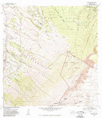 Download a high-resolution, GPS-compatible USGS topo map for Kilohana, HI (1983 edition)