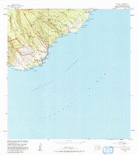 Download a high-resolution, GPS-compatible USGS topo map for Kipahulu, HI (1991 edition)