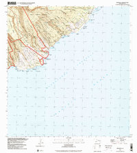 preview thumbnail of historical topo map of Maui County, HI in 1995