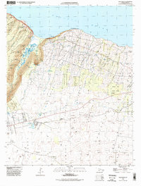 Download a high-resolution, GPS-compatible USGS topo map for Kukuihaele, HI (1998 edition)