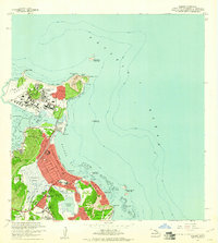 1959 Map of Kailua, HI, 1960 Print