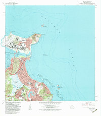 Download a high-resolution, GPS-compatible USGS topo map for Mokapu, HI (1983 edition)