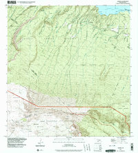 preview thumbnail of historical topo map of Maui County, HI in 1992