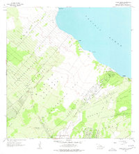 1965 Map of Ainaloa, HI, 1977 Print