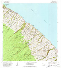preview thumbnail of historical topo map of Hawaii County, HI in 1980