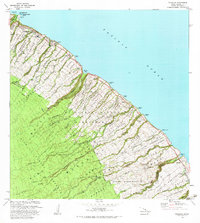 preview thumbnail of historical topo map of Hawaii County, HI in 1980