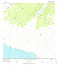 Download a high-resolution, GPS-compatible USGS topo map for Pohue Bay, HI (1977 edition)
