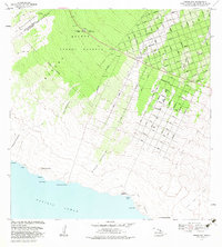Download a high-resolution, GPS-compatible USGS topo map for Pohue Bay, HI (1983 edition)