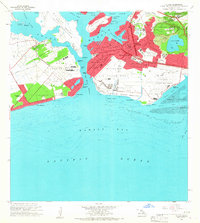 1959 Map of Ewa Beach, HI, 1967 Print