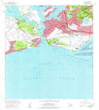 1968 Map of Ewa Beach, HI, 1977 Print