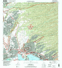 preview thumbnail of historical topo map of Waipahu, HI in 1998
