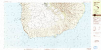 preview thumbnail of historical topo map of Maui County, HI in 1984