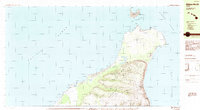 preview thumbnail of historical topo map of Kauai County, HI in 1984