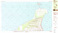 Download a high-resolution, GPS-compatible USGS topo map for Niihau North, HI (1984 edition)