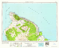 1959 Map of Hawaii North
