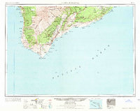 1962 Map of Hawaii South