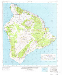 1975 Map of Hawaii, 1977 Print