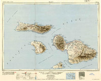 1954 Map of Maui