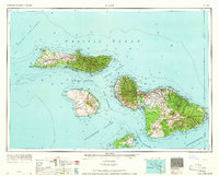 preview thumbnail of historical topo map of Maui County, HI in 1966