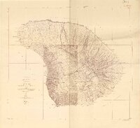 1923 Map of Island of Lanai