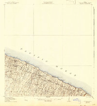 1915 Map of Hamakua, 1943 Print