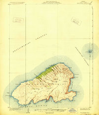 1929 Map of Kahoolawe