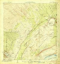 1924 Map of Volcano, HI