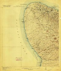 1916 Map of Kohala