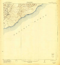 preview thumbnail of historical topo map of Pahala, HI in 1923