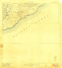 preview thumbnail of historical topo map of Pahala, HI in 1923
