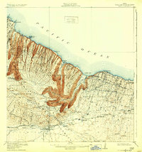 preview thumbnail of historical topo map of Hawaii County, HI in 1916