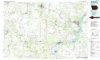 Download a high-resolution, GPS-compatible USGS topo map for Burlington, IA (1985 edition)