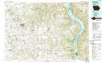 preview thumbnail of historical topo map of Decorah, IA in 1985