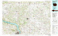 Download a high-resolution, GPS-compatible USGS topo map for Dubuque North, IA (1989 edition)