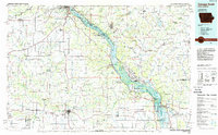 Download a high-resolution, GPS-compatible USGS topo map for Dubuque South, IA (1988 edition)