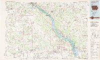 Download a high-resolution, GPS-compatible USGS topo map for Dubuque South, IA (1985 edition)