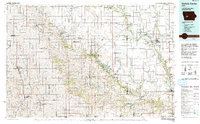 Download a high-resolution, GPS-compatible USGS topo map for Guthrie Center, IA (1993 edition)