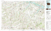 Download a high-resolution, GPS-compatible USGS topo map for Indianola, IA (1984 edition)