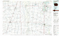 1985 Map of Iowa Great Lakes