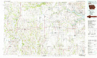 Download a high-resolution, GPS-compatible USGS topo map for Leon, IA (1982 edition)