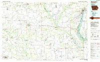 preview thumbnail of historical topo map of Muscatine, IA in 1984