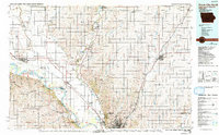 Download a high-resolution, GPS-compatible USGS topo map for Sioux City North, IA (1992 edition)