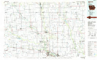 preview thumbnail of historical topo map of Waverly, IA in 1984
