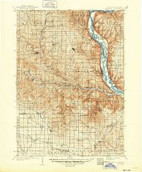 1902 Map of Elkader, 1949 Print