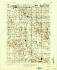1903 Map of Winthrop, 1946 Print