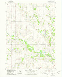 preview thumbnail of historical topo map of Wapello County, IA in 1980