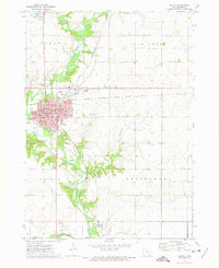 Download a high-resolution, GPS-compatible USGS topo map for Algona, IA (1975 edition)