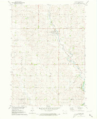Download a high-resolution, GPS-compatible USGS topo map for Alvord, IA (1973 edition)